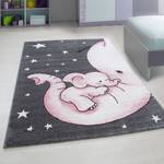 Tapis enfant Éléphanteau Polypropylène - Rose - 160 x 230 cm - Rose foncé - 160 x 230 cm