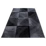 Kurzflorteppich Hazewind Polypropylen - Schwarz - 160 x 230 cm - Schwarz - 160 x 230 cm