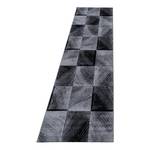 Kurzflorteppich Hazewind Polypropylen - Schwarz - 80 x 300 cm - Schwarz - 80 x 300 cm