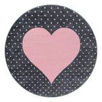 Tapis enfant Cœur Polypropylène - Rose - 120 x 120 cm - 120 x 120 cm