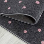 Tapis enfant Cœur Polypropylène - Rose - 160 x 160 cm - 160 x 160 cm