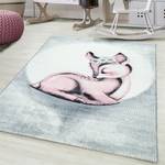 Tapis enfant Chevreuil Polypropylène - Rose - 80 x 150 cm - 80 x 150 cm