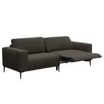 3-Sitzer Sofa KEDRO Webstoff - Webstoff Belana: Anthrazit - Ausrichtung rechts