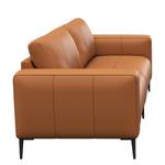 3-Sitzer Sofa KEDRO Echtleder - Echtleder Danbi: Cognac - Ausrichtung rechts