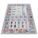 Tapis enfant Unna Polypropylène - Gris - 160 x 230 cm - 160 x 230 cm