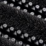 Paillasson Brushes Caoutchouc / Fibres de coco - Noir - 75 x 45 cm