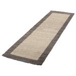 Hochflorteppich Mannheim Polypropylen - Taupe - 80 x 250 cm - Taupe - 80 x 250 cm