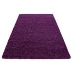 Tappeto a pelo lungo Weselberg Polipropilene - Lilla scuro - 140 x 200 cm - Viola scuro - 140 x 200 cm