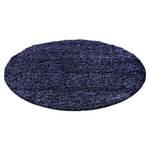 Tapis épais Weselberg Polypropylène - Bleu foncé - 160 x 160 cm - Bleu foncé - 160 x 160 cm