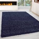 Hoogpolig vloerkleed Weselberg polypropeen - donkerblauw - 120 x 170 cm - Donkerblauw - 120 x 170 cm