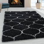 Tapis épais Metzingen Polypropylène - Anthracite - 60 x 110 cm - Anthracite - 60 x 110 cm