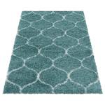 Hoogpolig vloerkleed Metzingen polypropeen - turquoise - 120 x 170 cm - Turquoise - 120 x 170 cm