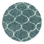 Hoogpolig vloerkleed Metzingen polypropeen - turquoise - 80 x 80 cm - Turquoise - 80 x 80 cm