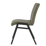 Chaises capitonnées Zarat - Lot de 2 Vert vieilli