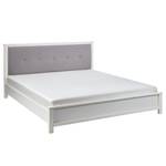 Struttura letto Juntula Bianco / grigio - 180 x 200cm