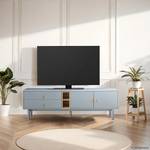 TV-Lowboard LINDALE 180 cm Blaugrau