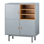 Kast LINDALE - breedte 100 cm Blauw grijs