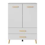 Highboard Skandi Seidengrau