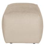 Polsterhocker Minaya Strukturstoff Kari: Taupe