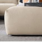 Polsterhocker Minaya Strukturstoff Kari: Taupe