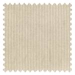 Polsterhocker PINAR Cordstoff Maiva: Creme