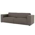 3-Sitzer Sofa Garciaz Webstoff - Webstoff Finja: Dunkelgrau