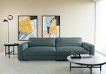 Big-Sofa PINAR Cordstoff Maiva: Blaugrau - Keine Funktion