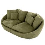 Big-Sofa CARTAYA Webstoff Gilah: Grün - Breite: 237 cm