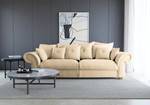 Bigsofa Purias Flachgewebe - Webstoff Caya: Beige