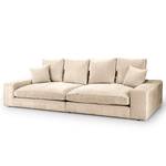 Bigsofa Rodia Chenille - Chenille Glesni: Creme - Breite: 254 cm