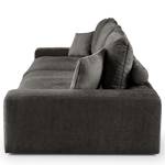 Bigsofa Rodia Chenille - Chenille Glesni: Anthrazit - Breite: 314 cm