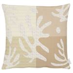 Sierkussen Dora polyester - beige - 48 x 48 cm - Beige