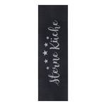 Tapis de couloir Cuisine 5 étoiles Polyester - Noir / Gris