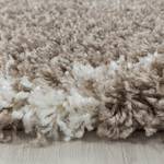 Hochflorteppich Hirschburg Polypropylen - Beige - 160 x 160 cm - Beige - 160 x 160 cm