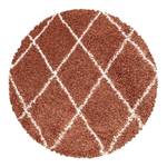 Tapis épais Hirschburg Polypropylène - Terracotta - 80 x 80 cm - Terre cuite - 80 x 80 cm