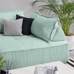 2-Sitzer Sofa Montiel Cordstoff Riganton: Hellblau