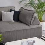 2-Sitzer Sofa Montiel Cordstoff Riganton: Grau