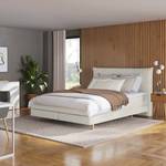 Letto boxspring Avellino I Microfibra Orela: platino - 140 x 200cm - H2