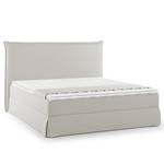 Boxspring Avellino II Microvezel Orela: Platinakleurig - 160 x 200cm - H2 zacht