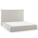 Lit boxspring Avellino II Microfibre Orela: Platine - 160 x 200cm - D2 souple