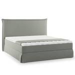 Letto boxspring Avellino II Microfibra Orela: grigio - 180 x 200cm - H2