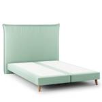 Letto boxspring Avellino I Microfibra Orela: menta - 140 x 200cm - H2