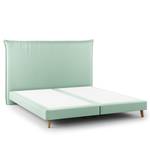 Boxspringbett AVELLINO Klassisch Microfaser Orela: Mint - 160 x 200cm - H2