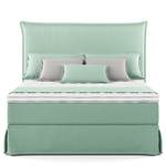 Lit boxspring Avellino II Microfibre Orela: Menthe - 140 x 200cm - D3 medium