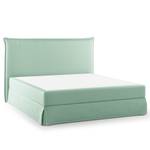 Boxspring Avellino II Microvezel Orela: Mint - 160 x 200cm - H3 medium