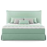 Letto boxspring Avellino II Microfibra Orela: menta - 180 x 200cm - H3