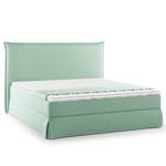 Boxspring Avellino II Microvezel Orela: Mint - 160 x 200cm - H2 zacht