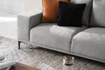 2-Sitzer Sofa CONNOLLY Microfaser Hoku: Grau