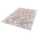 Kurzflorteppich Calea Kästchen Polyester - Multicolor - 133 x 185 cm - 133 x 185 cm