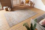 In - und Outdoor Teppich Port Said Polypropylen - Beige / Weiß - 80 x 120 cm